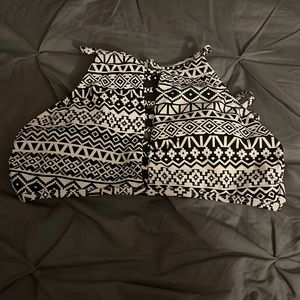 geometric bikini top